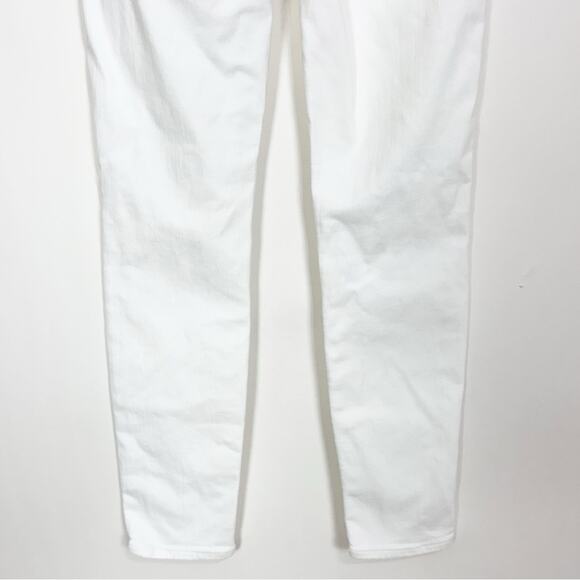 J. Crew 8” Toothpick Jean in White - Picture 8 of 9
